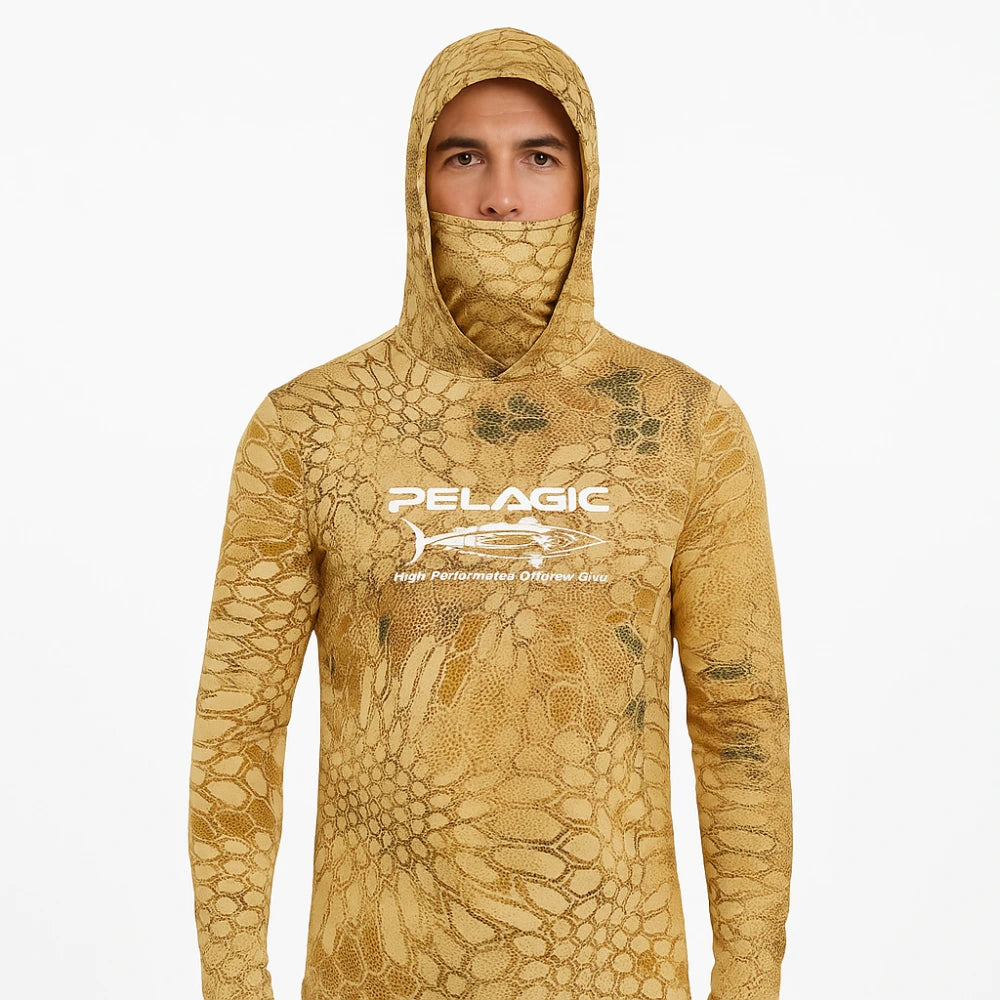Camisa Manga Longa PELAGIC UV50+ Camuflada