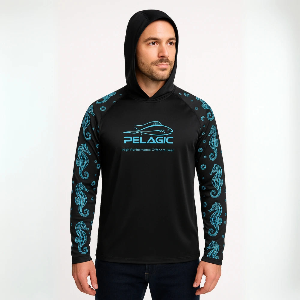 Camisa Manga Longa PELAGIC UV50+ Estampada