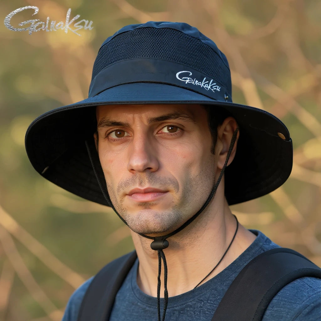 Chapéu de Pesca Galkakaksu Com Proteção UV