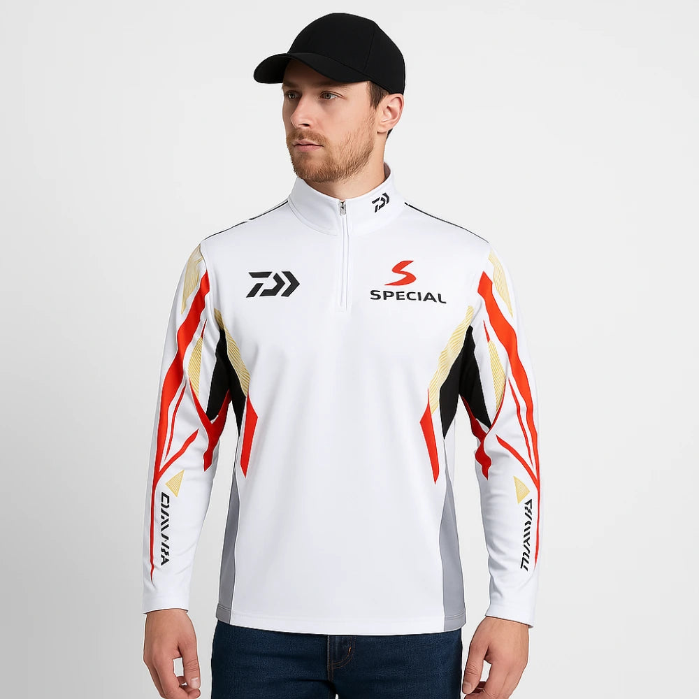 Camisa de Pesca Manga Longa DAIWA Special com Proteção UV50+