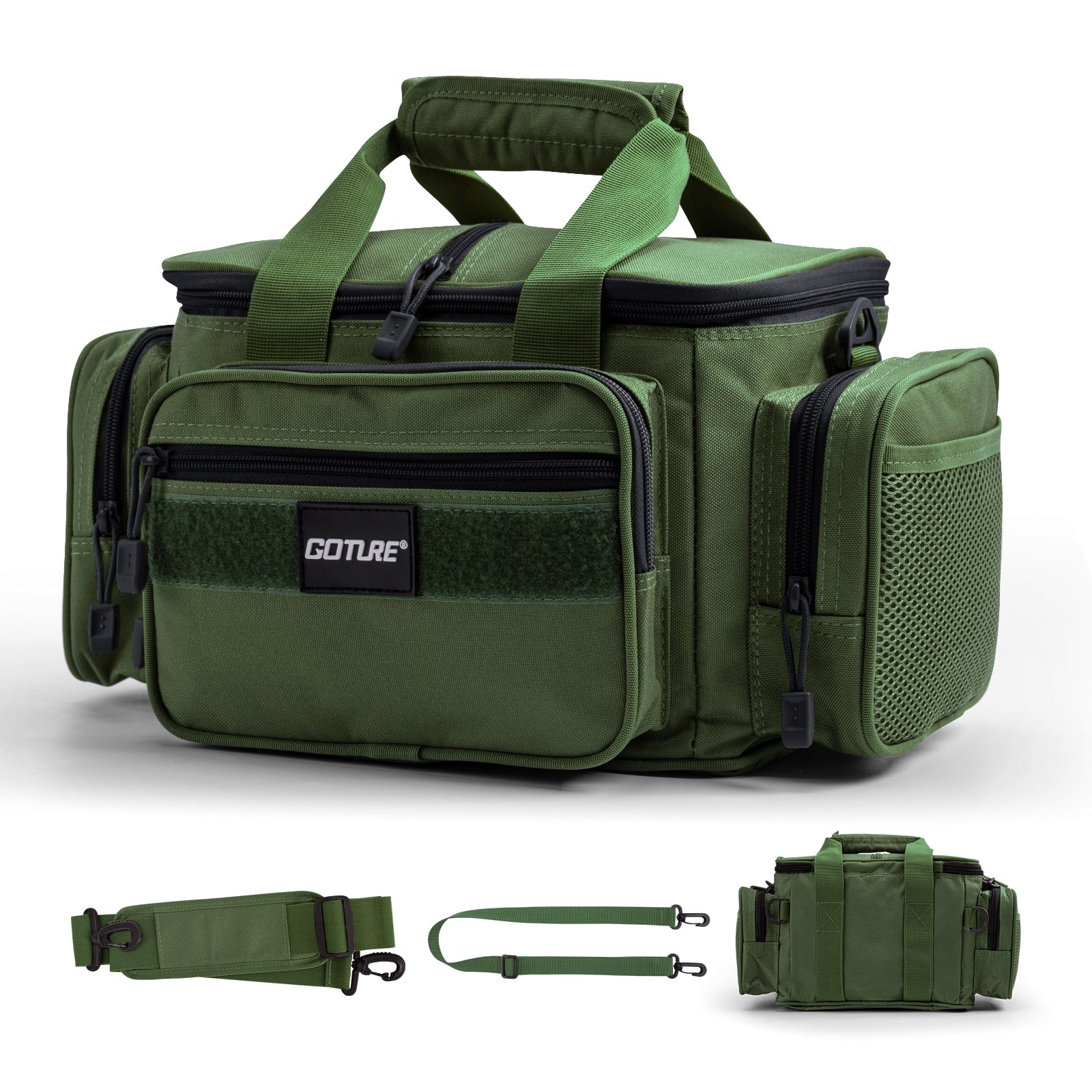 Bolsa de Pesca Multifuncional e Impermeável