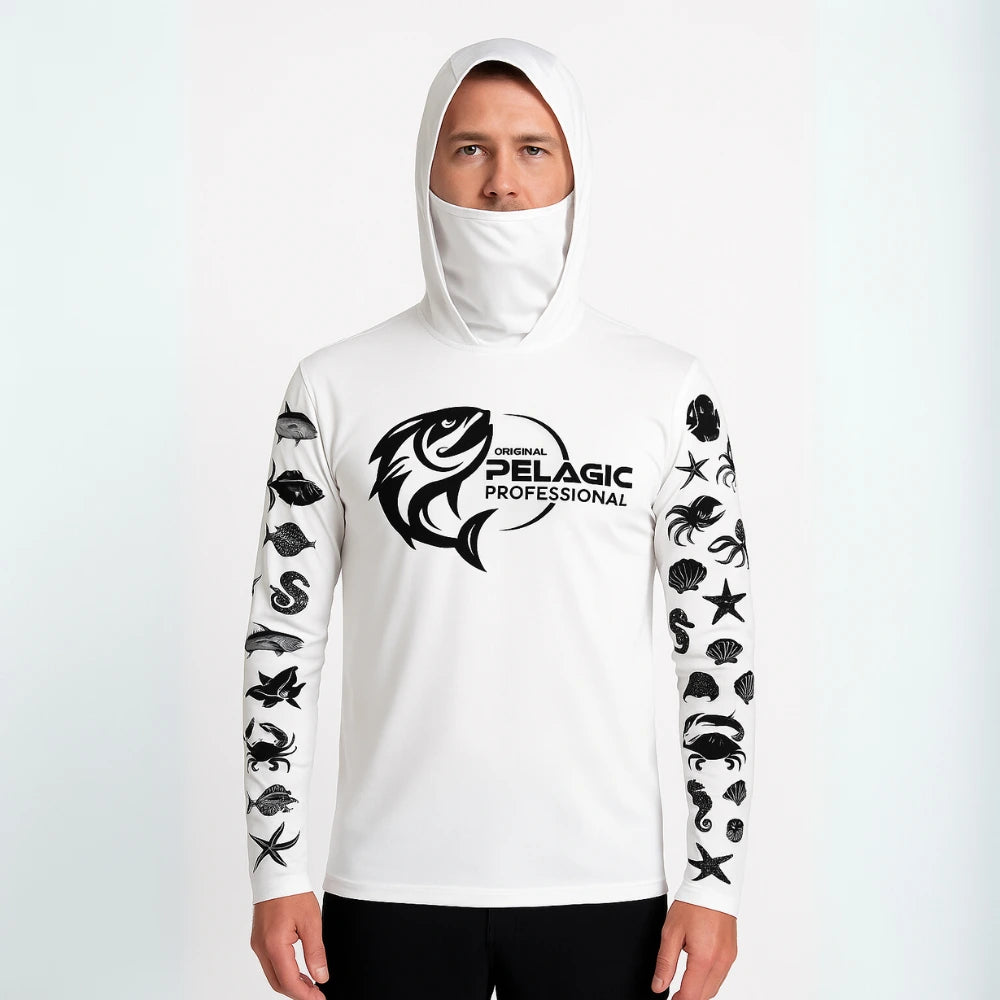 Camisa Manga Longa PELAGIC UV50+ Estampada