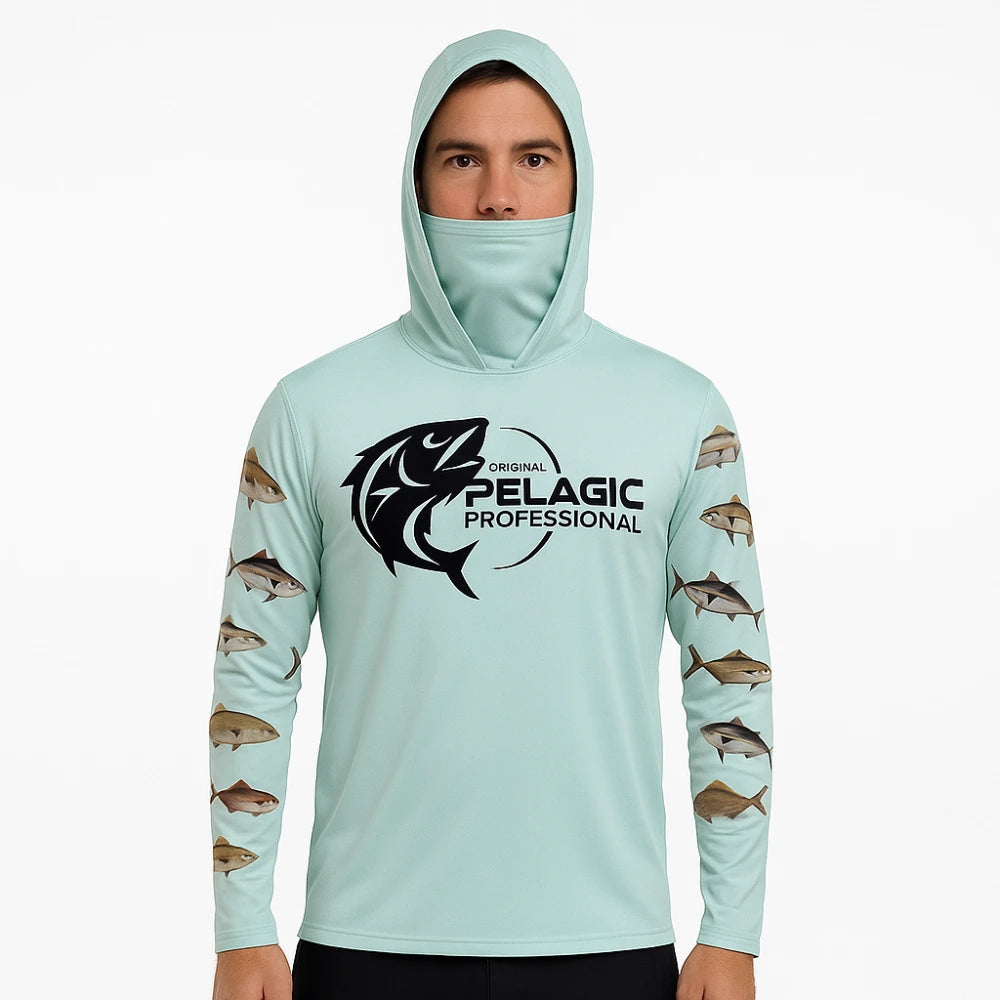 Camisa Manga Longa PELAGIC UV50+ Estampada
