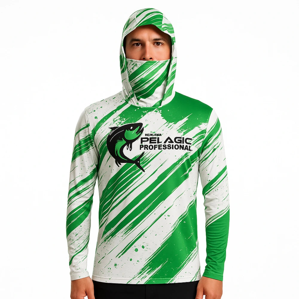 Camisa Manga Longa PELAGIC UV50+ Estampada
