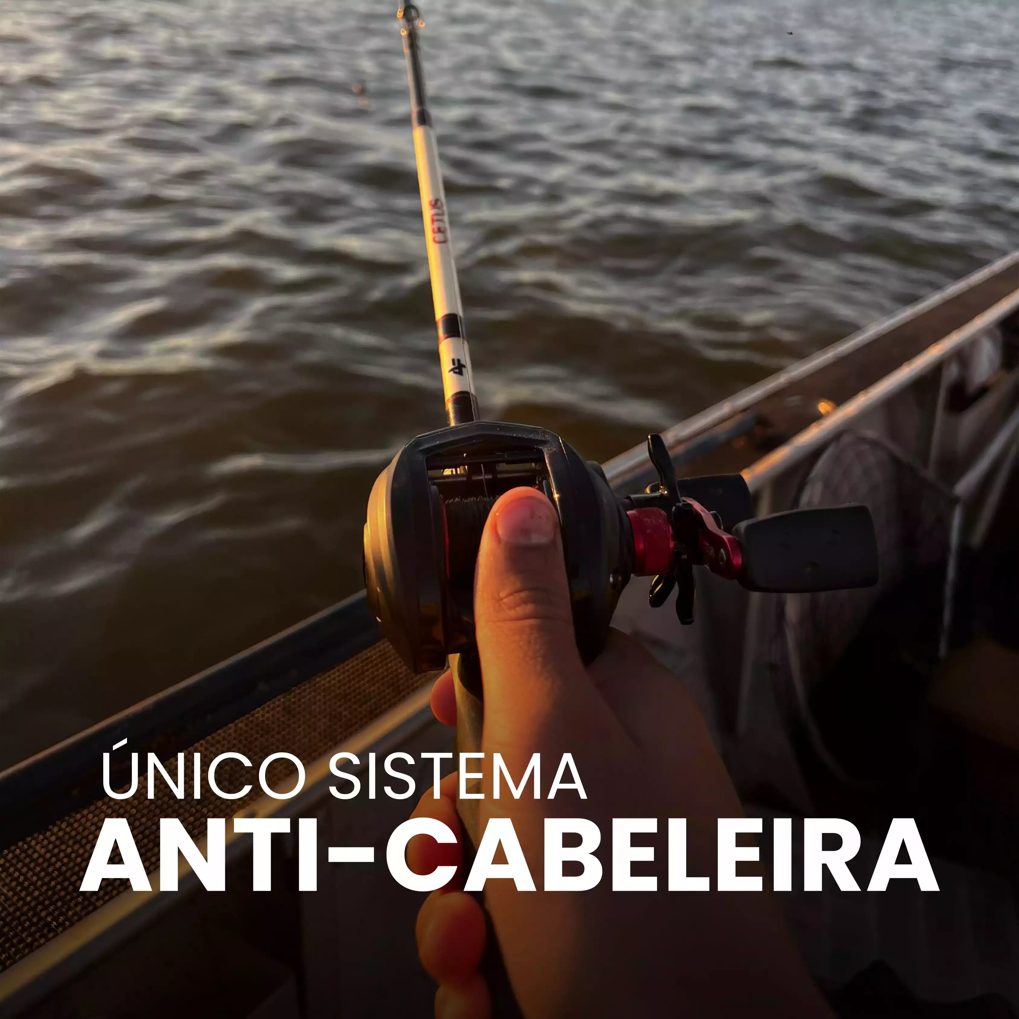  BLACK MAX3, drag de 8 kg, freio magnético ajustável, recolhimento 6.3:1 e 202 g para máximo conforto