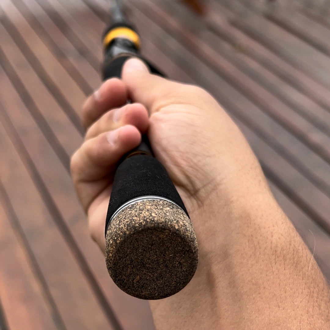Vara de pesca de carbono para a sua pescaria de peixe grande