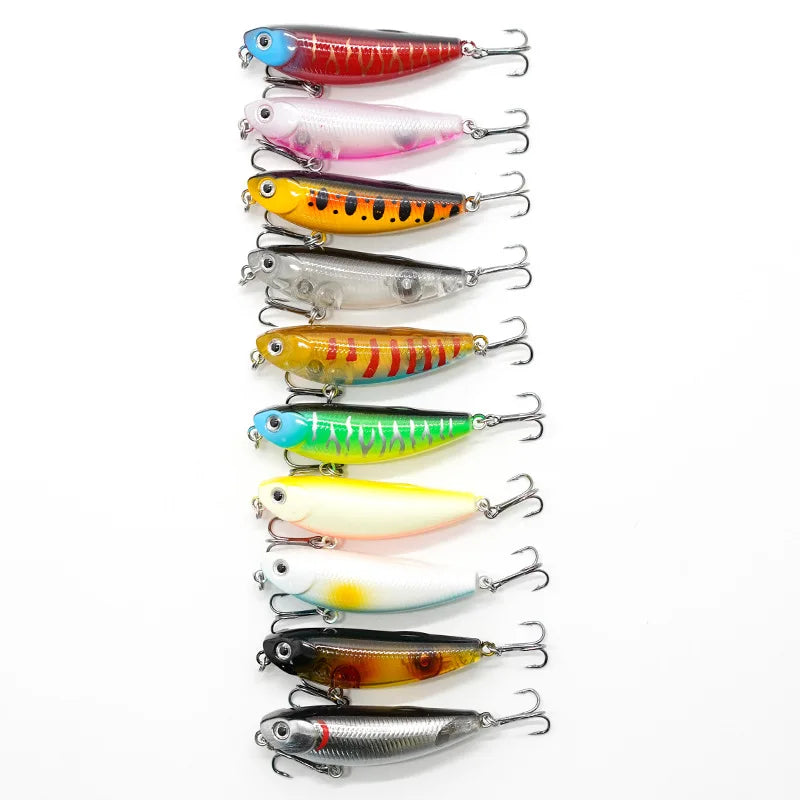 Kit d 06 Iscas Superfície  5,5cm/5g